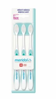 Meridol zubní kartáček měkký 3-pack