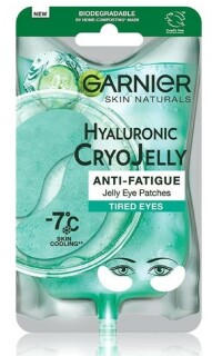 Garnier Skin Naturals Hyaluronic Cryo Jelly chladivá textilní oční maska 1 ks