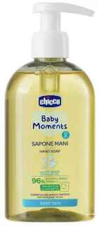 Chicco Baby Moments Tekuté mýdlo na ruce 0m+ 250 ml
