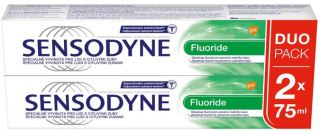 Sensodyne Fluoride DUO pack zubní pasta 2x75 ml