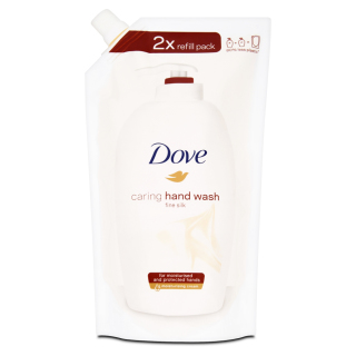 Dove Silk tekuté mýdlo - náhradní náplň 500 ml