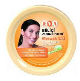 Eva Cosmetics Whitening Toothpowder Meswak bělící zubní pudr 30 g