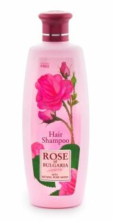 Rose of Bulgaria šampon na vlasy z růžové vody 330 ml