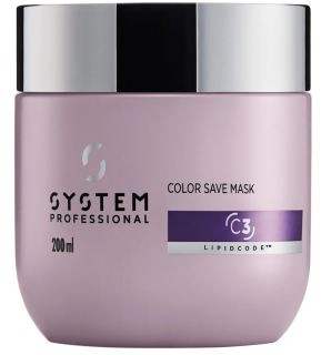 System Professional Energy Code - Color Save Mask C3 maska na vlasy 200 ml