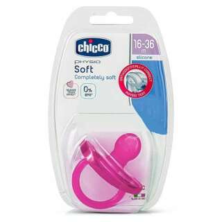 Chicco PhysioForma silikonový dudlík Soft 16-36m růžový 1ks