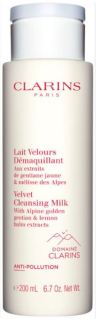 Clarins Velvet Cleansing milk čisticí mléko pro všechny typy pleti 200 ml