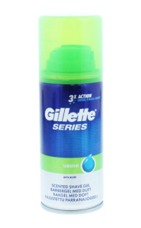 Gillette Series Sensitive gel na holení 75 ml