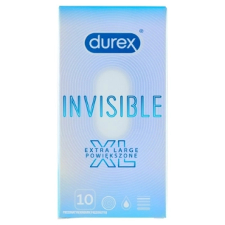 Durex Invisible Extra Large zvetšené kondomy