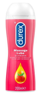 Durex Play 2v1 Masážní gel a hydratační intimní gel se stimulující guaranou 200 ml
