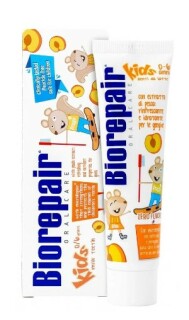 Biorepair Kids Peach Zubní pasta pro děti 0-6 let 50 ml