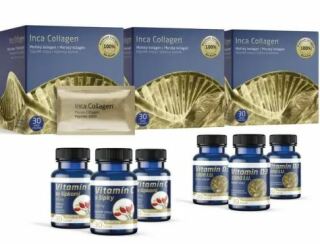 Inca Collagen Tříměsíční kolagenová kúra s vitamínem C a vitamínem D