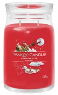 Yankee Candle Signature Christmas Eve vonná svíčka se 2 knoty 567 g