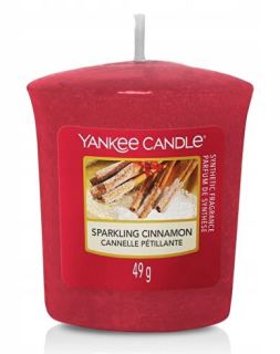 Yankee Candle votivní svíčka Sparkling Cinnamon 49 g