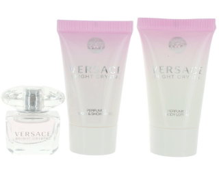 Versace Bright Crystal Women SET - Eau de Toilette 5 ml + shower gel 25 + body lotion 25 ml