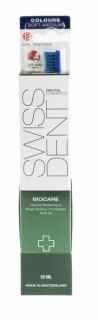 Swissdent Biocare Combo Pack - zubní pasta 50 ml + zubní kartáček