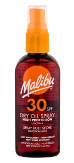 Malibu Dry Oil Spray SPF30 suchý olej na opalování 100 ml