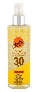 Malibu Clear Protection SPF30 opalovací sprej 250 ml