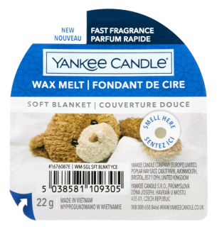 Yankee Candle Soft Blanket vonný vosk 22 g
