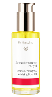 Dr. Hauschka Lemon Lemongrass Body Oil tělový olej pro hydrataci pokožky 75 ml