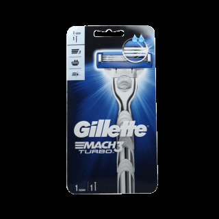 Gillette Mach3 Turbo holící strojek + náhradní hlavice