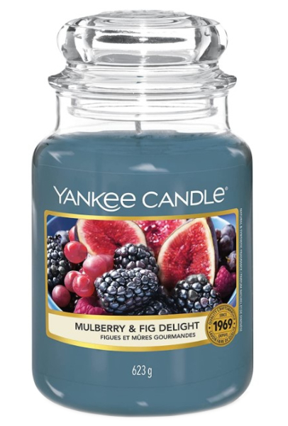 Yankee Candle Classic Mulberry & Fig Delight vonná svíčka 104 g