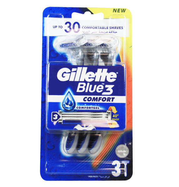 Gillette Blue III pohotová holítka 3ks