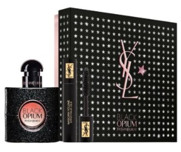 Yves Saint Laurent Black Opium Women SET I. Eau de Parfum 30 ml + Mascara Volume Effect 2 ml