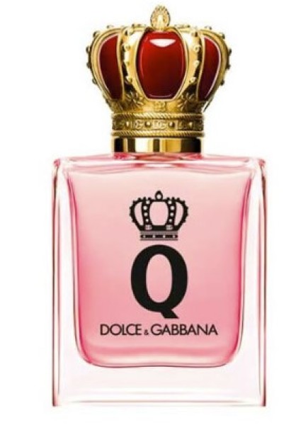 Q By Dolce & Gabbana je citrusově-pižmová parfémová voda, která symbolizuje vášeň a je oslavou svádění. Každá žena se díky této originální a smyslné vůni stane královnou. Vstupte do světa vůně Q, která vás vtáhne do nové dimenze smyslné elegance a neodolatelné přitažlivosti.

Vůně Q By Dolce & Gabbana se otevírá oslnivým spojením sicilského citronu a červeného pomeranče, jehož intenzivní svěží akordy povznáší opojná vůně jasmínu. V srdci vůně se objevuje svůdná směs zralé třešně a vanilkové tóny heliotropu, který dodává vůni hloubku a sladké charisma. Tyto tóny se spojují s bohatým a smyslným 