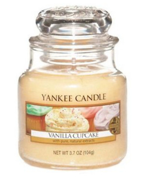 Yankee Candle Classic Vanilla Cupcake vonná svíčka 104 g