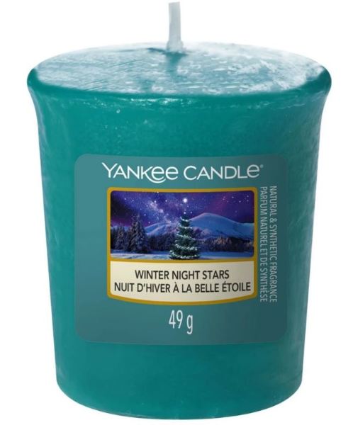 Yankee Candle votivní svíčka Winter Night Stars 49 g