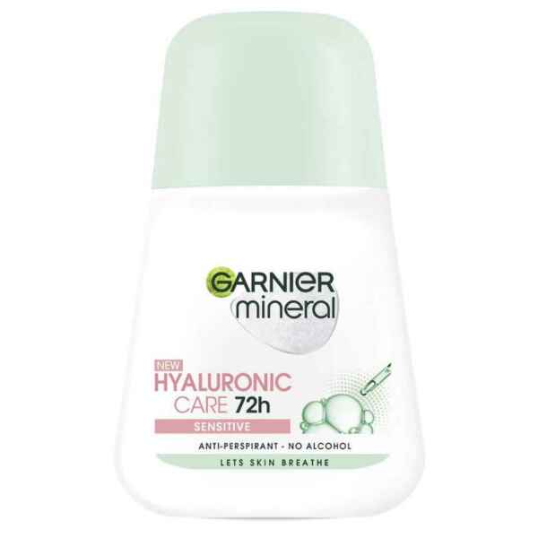 Garnier Hyaluronic Care mineral antiperspirant roll- on pro ženy 50 ml