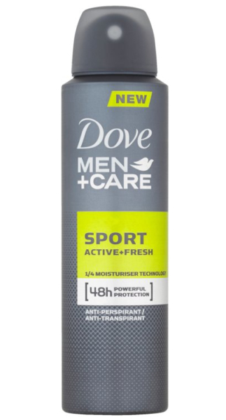 Dove Sport Active Fresh Men deodorant 150 ml