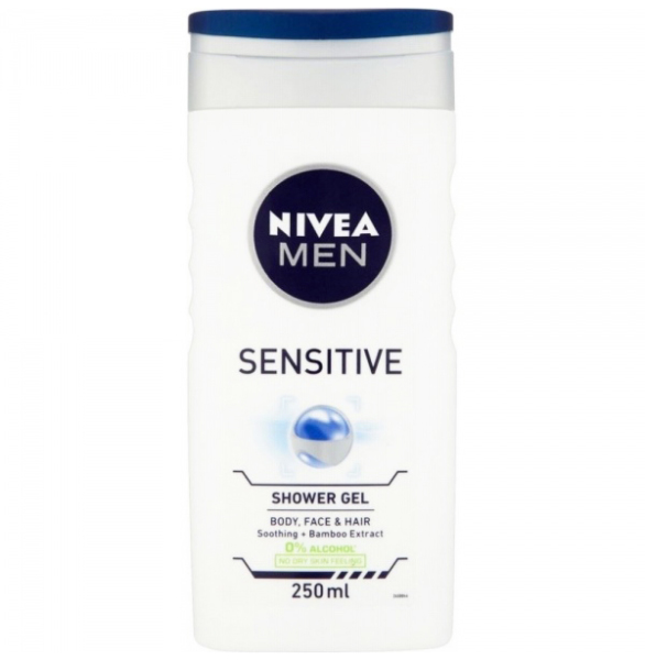 Nivea Men Sensitive sprchový gel 250 ml