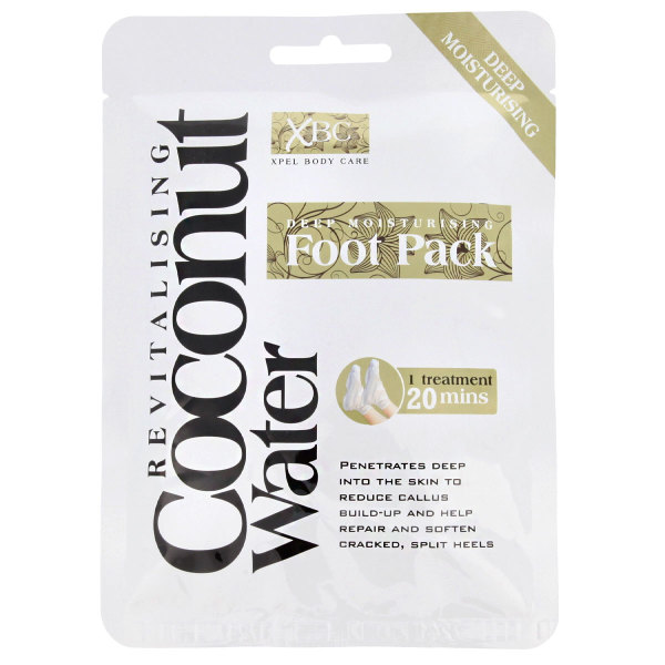 Xpel Coconut Water Foot Pack - Hydratační maska na nohy (ponožky) 1 ks