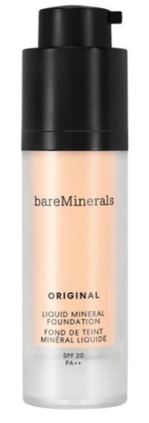 BareMinerals Original Liquid Mineral Foundation SPF20 tekutý make-up 14 Golden Medium 30 ml