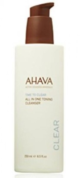 Ahava Time To Clear All In One Toning Cleanser odličovač makeupu 250 ml