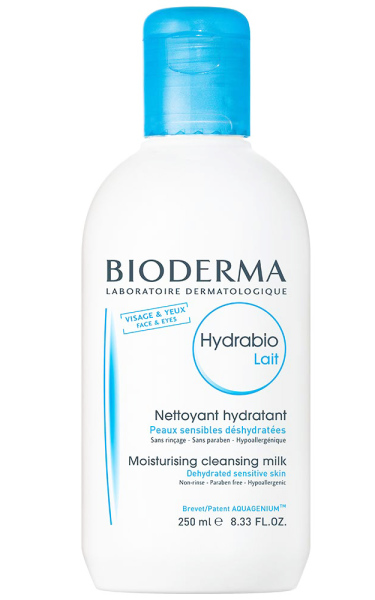 Bioderma Hydrabio Lait čistící hydratační mléko 250 ml