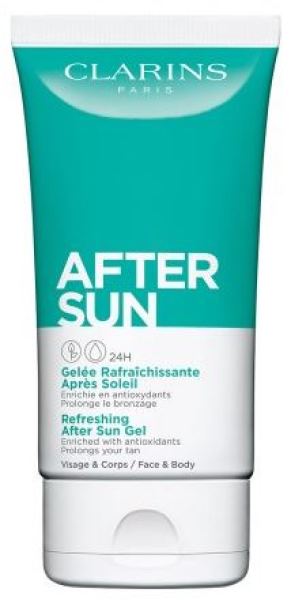Clarins Sun After Sun Gel Face & Body osvěžující gel po opalování na obličej a tělo 150 ml