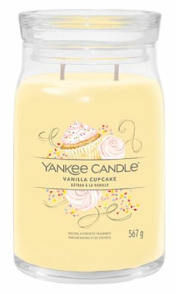 Yankee Candle Signature Vanilla Lime vonná svíčka se 2 knoty 567 g