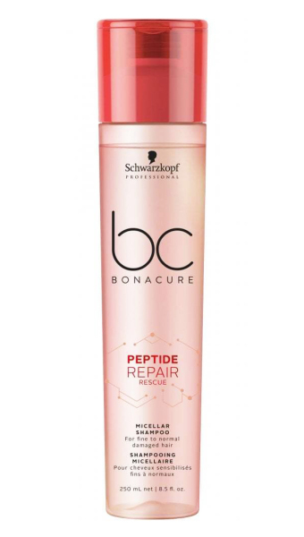 Schwarzkopf Professional BC Bonacure Peptide Repair Rescue šampon pro poškozené vlasy 250 ml