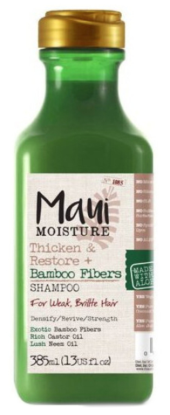 Maui Thicken & Restore + Bamboo Fiber Shampoo posilující šampon pro křehké vlasy 385 ml