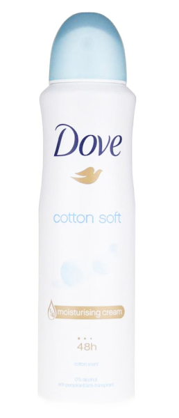 Dove Cotton Soft deospray 150 ml