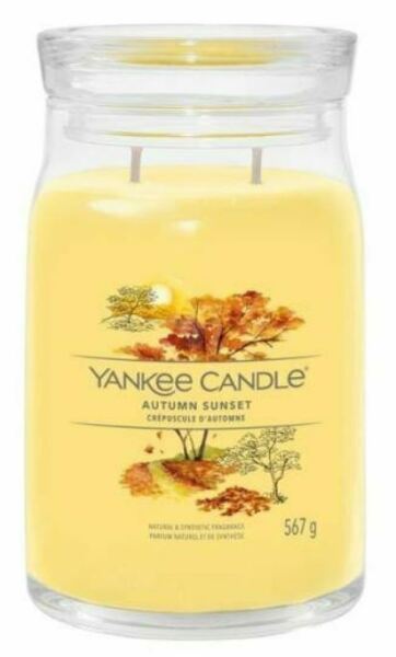 Yankee Candle Signature Autumn Sunset vonná svíčka se 2 knoty 567 g