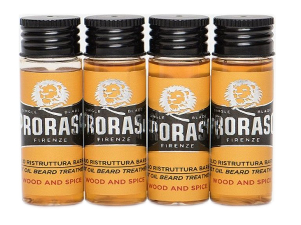 Proraso Wood and Spice olej na vousy 4x17ml