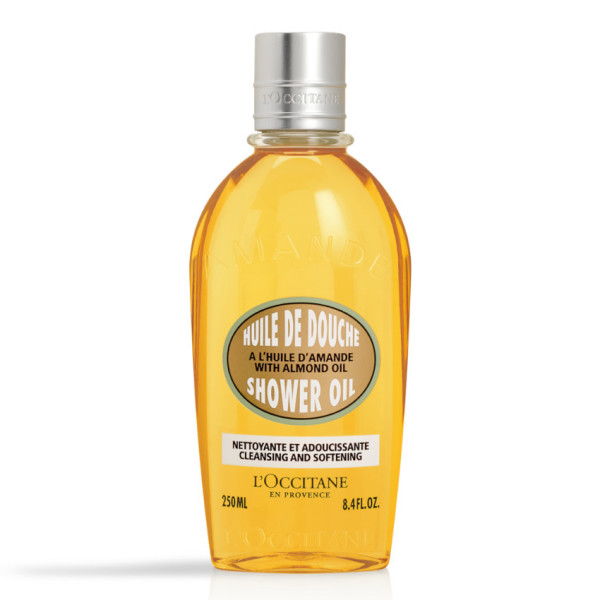 LOccitane En Provence Almond Cleansing & Softening Shower Oil sprchový olej 250 ml